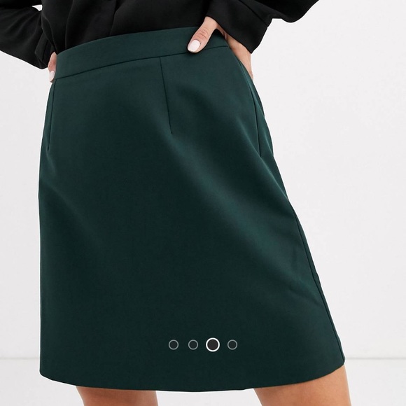 ASOS Tailored A-Line Mini Skirt - Picture 3 of 10